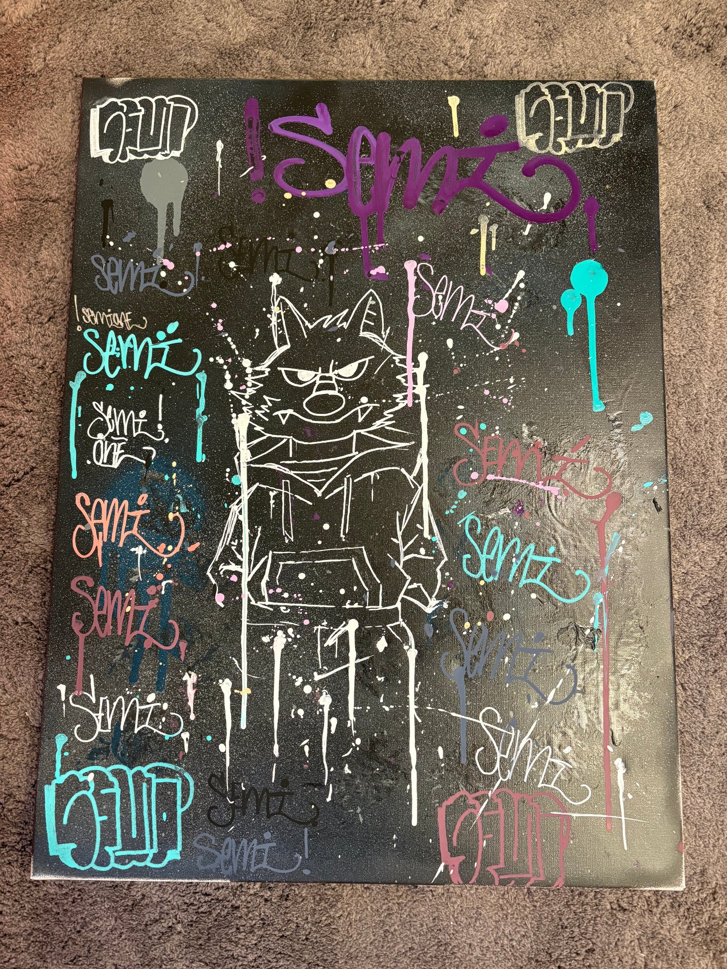 Custom Canvas-your Name/Design as artwork