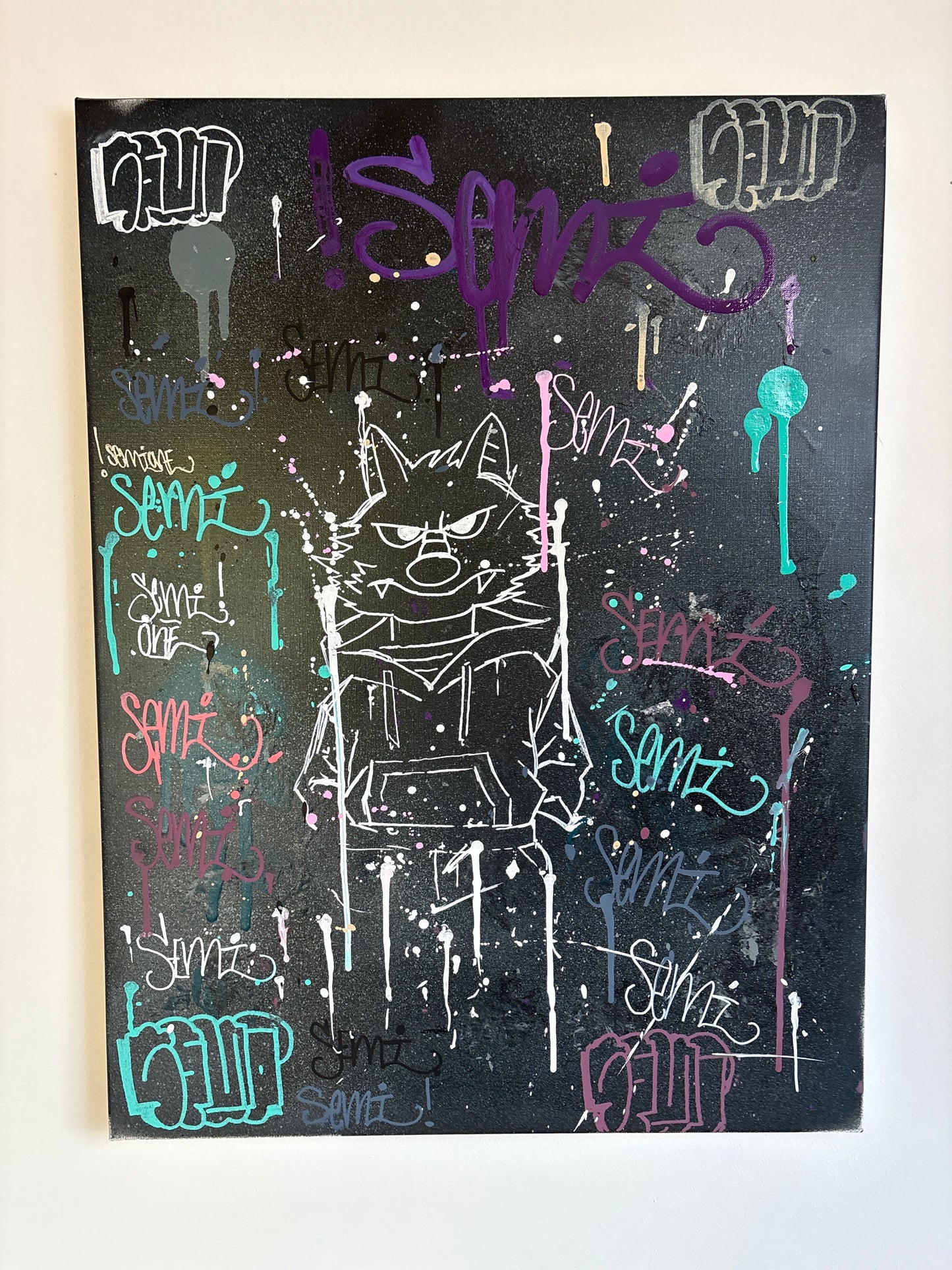 Semi canvas (one of one)