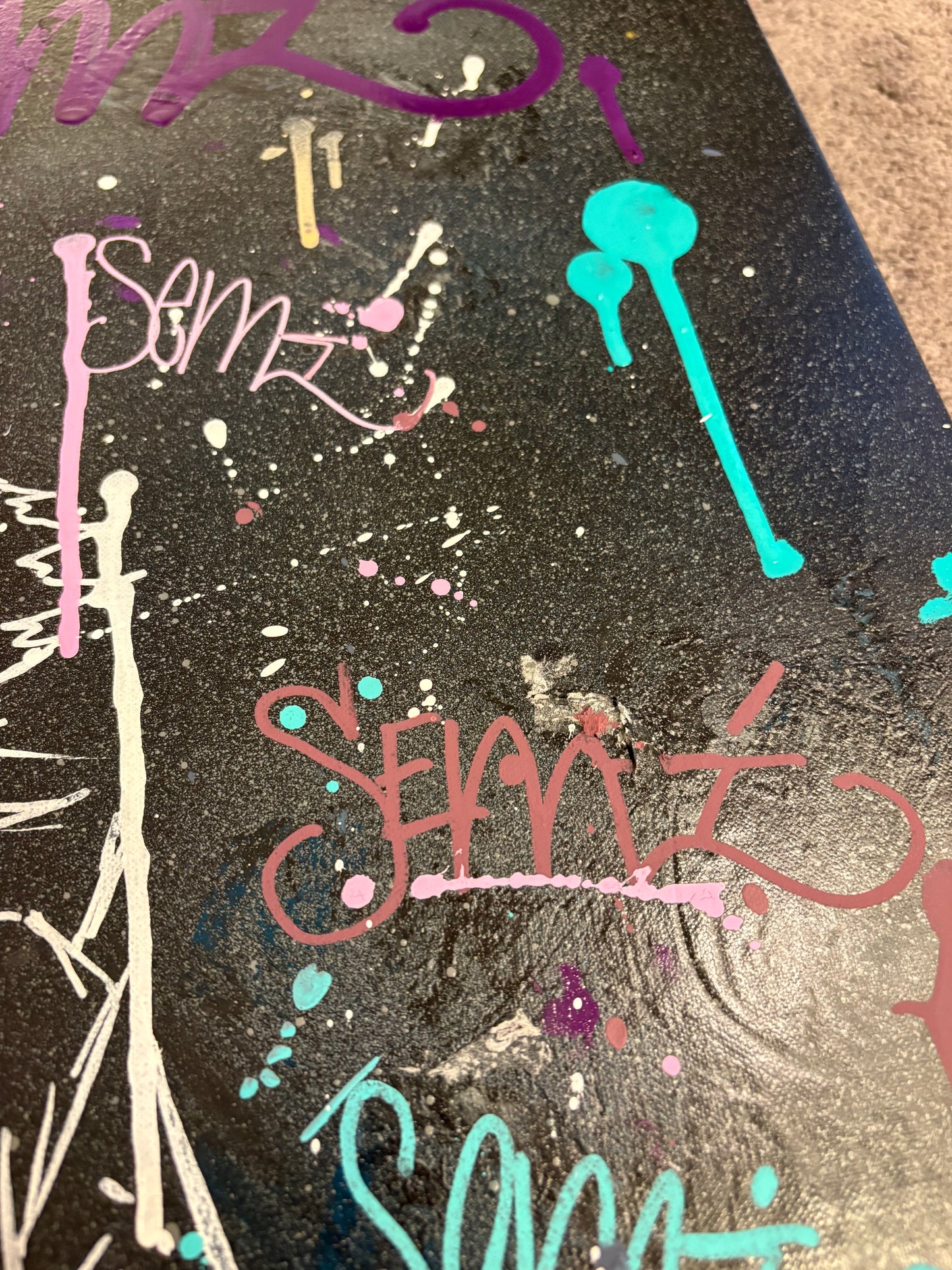Semi canvas (one of one)