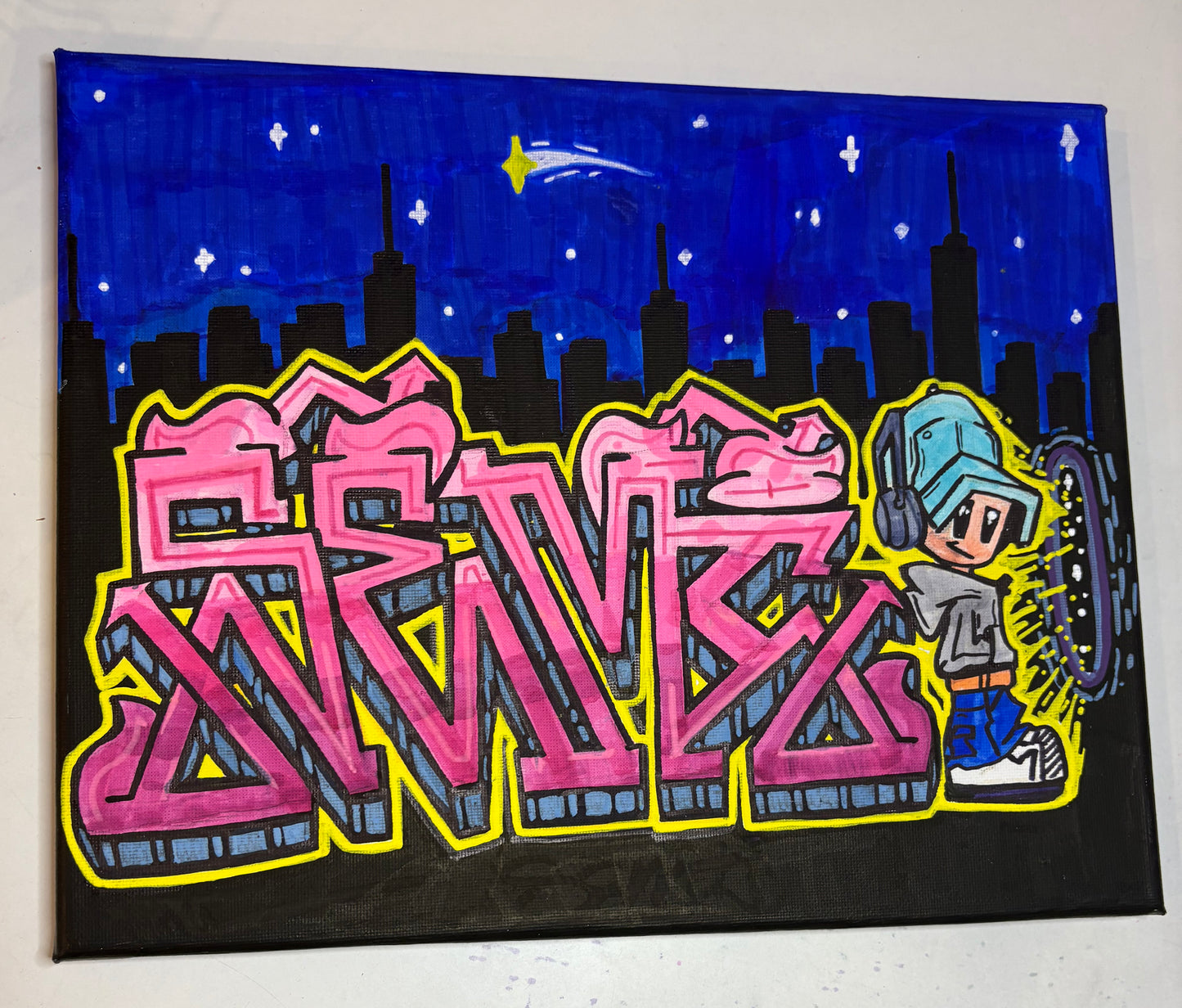 Custom Canvas-your Name/Design as artwork
