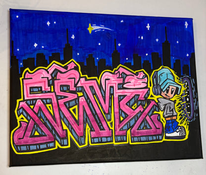 Custom Canvas-your Name/Design as artwork