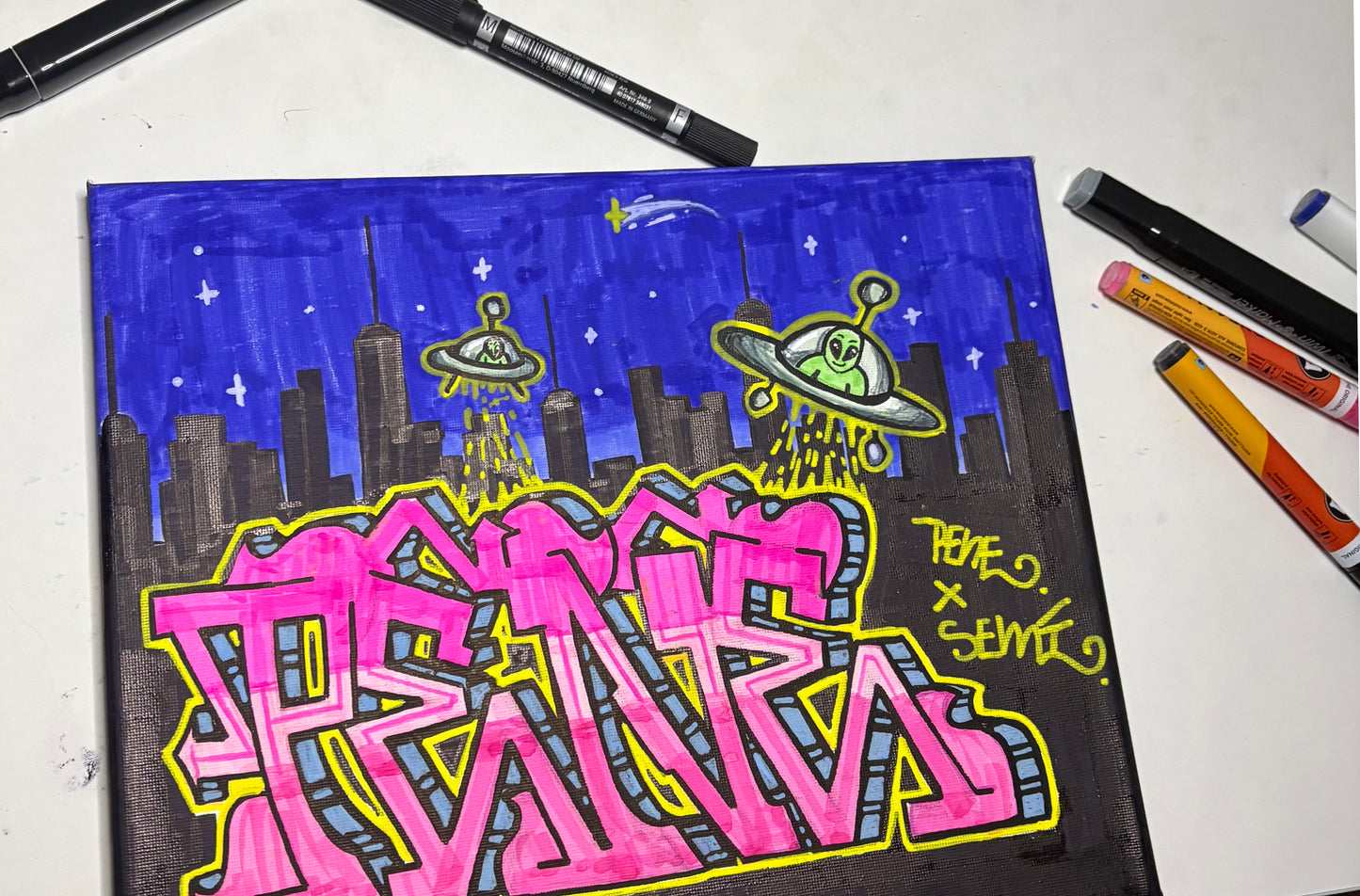 Custom Canvas-your Name/Design as artwork