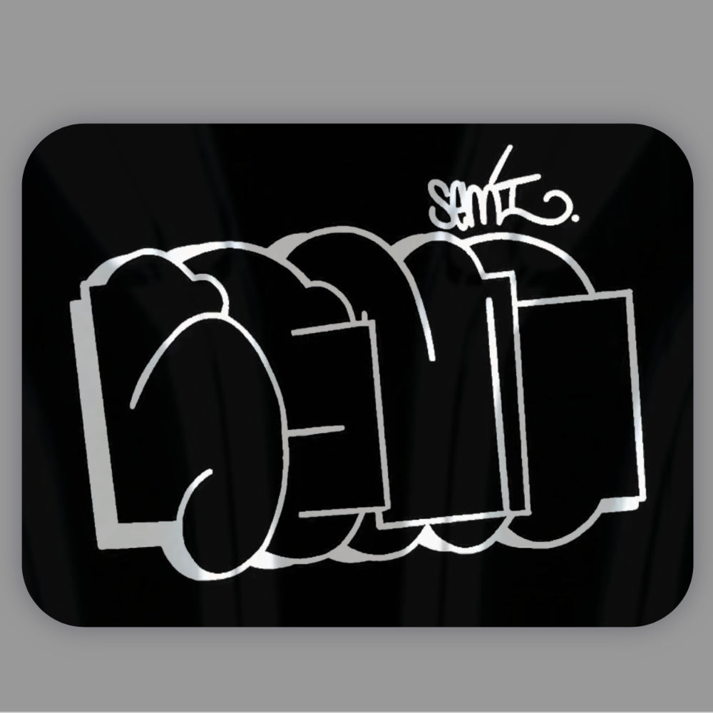 "Semi" Throwup Sticker 9x6cm