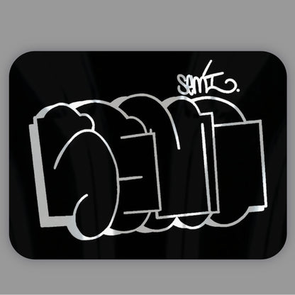 "Semi" Throwup Sticker 9x6cm