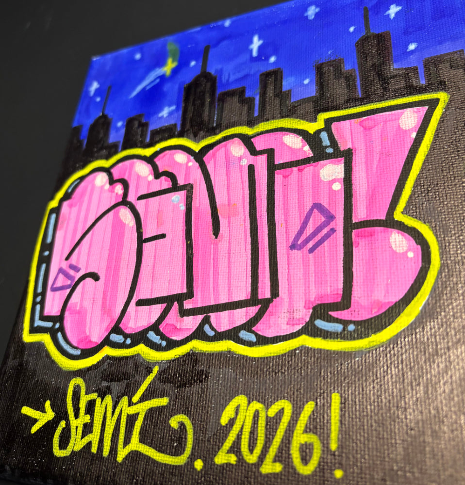 Semi throw up (one of one)