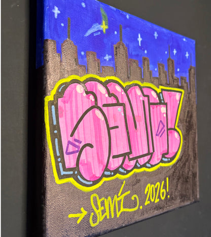 Semi throw up (one of one)