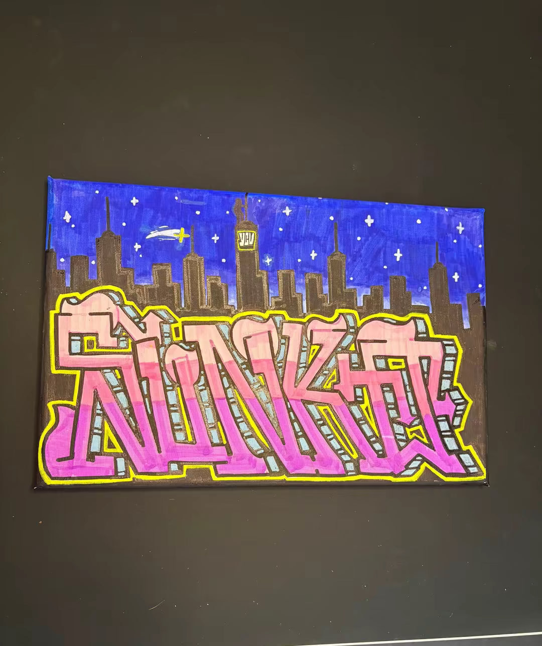 Custom Canvas-your Name/Design as artwork
